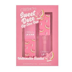 Beauty Creations New Watermelon Sweet Dose Lip Care Duo - Lip Scrub & Lip Oil